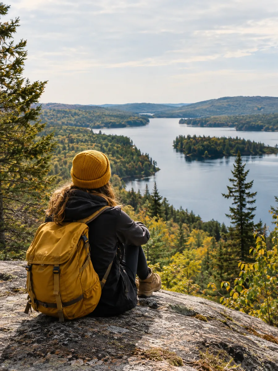 Vista nel Parco provinciale Algonquin